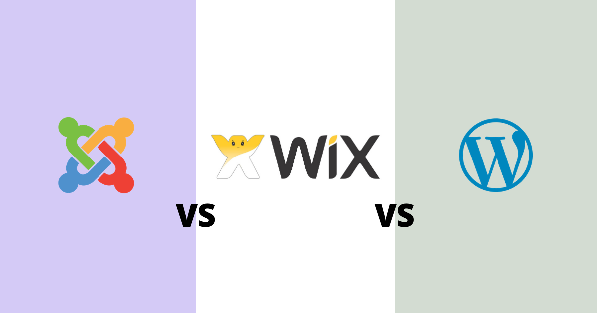 wix vs joomla